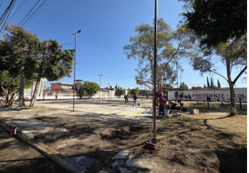 Recuperación de espacios públicos en el parque de Xico 4